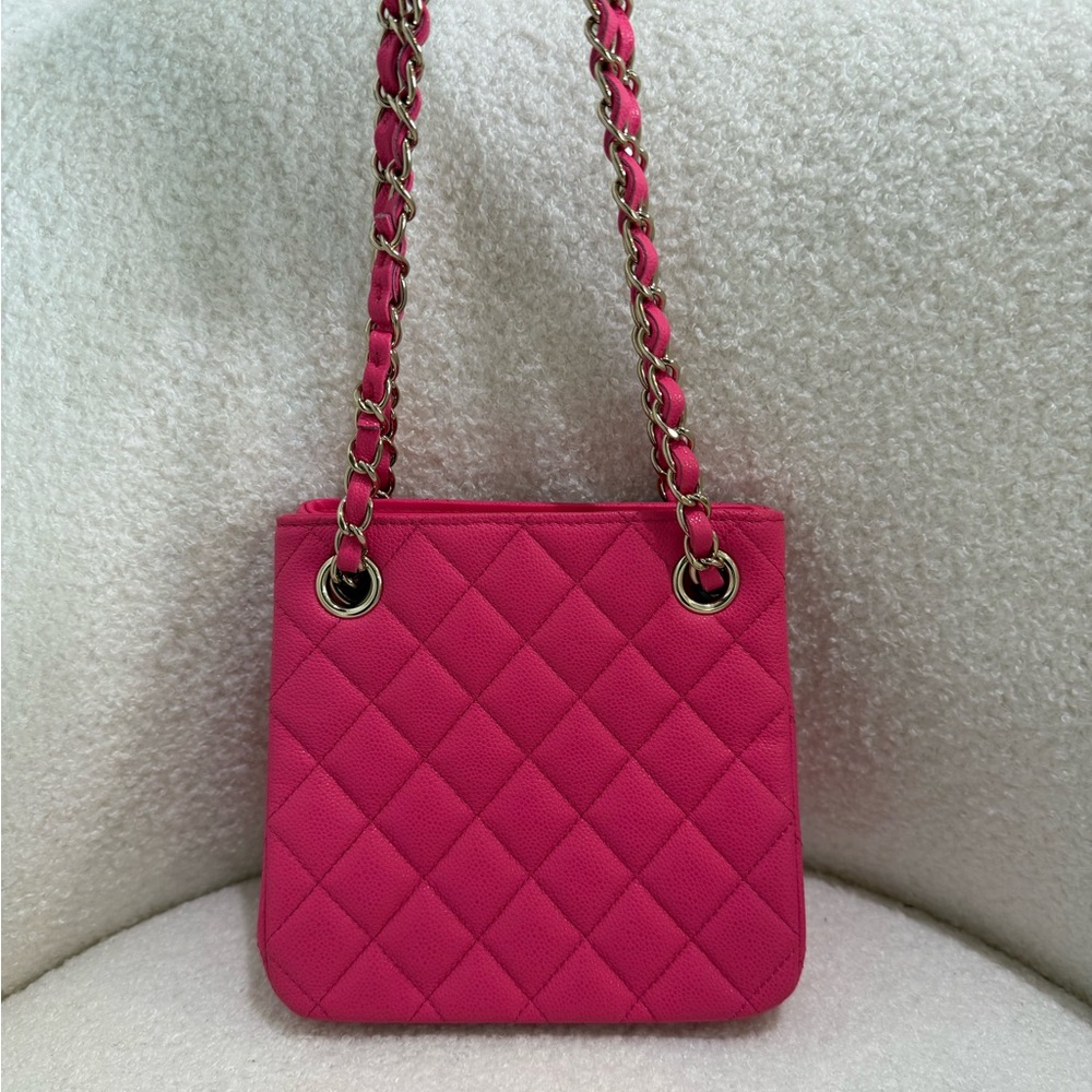 CHANEL Pink Crossbody Bag - Picture 6 of 16